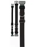 Obojek nylon Club C 44cmx15mm černý