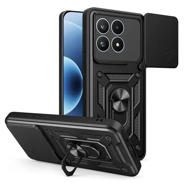 Techsuit CamShield, Xiaomi 17, černý