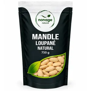 NONAGE Mandle loupané natural 750 g