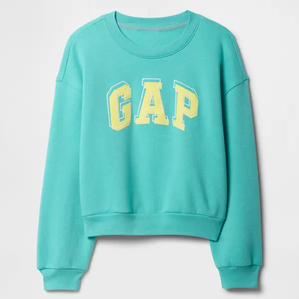 GAP Dětská oversize mikina s logem - Holky