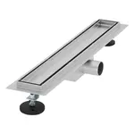 LuxeBath SPRCHOVÁ ŽLAB 50 cm stříbrná