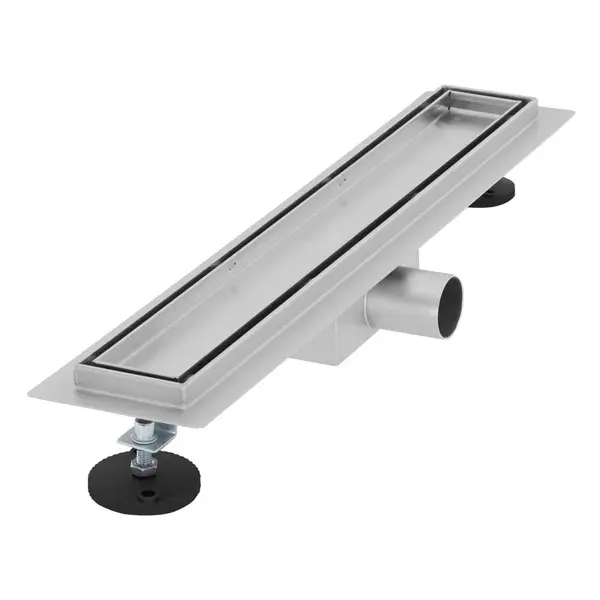 LuxeBath SPRCHOVÁ ŽLAB 50 cm stříbrná