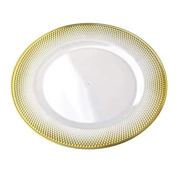 Mondex SERVÍROVACÍ TALÍŘ, plast, zlatá