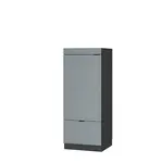 Vicco VYSOKÁ SKŘÍŇ Fame-Line, Světle modrošedá/Antracit, 60 cm