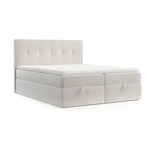 AltaBeds POSTEL BOXSPRING TIVRA 160/200 Krémová