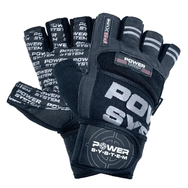 Power System Rukavice Power Grip PS 2800 černé - L