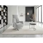 Sit & More RELAXAČNÍ KŘESLO, textil, barvy stříbra