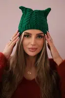 Kesi Fleecová čepice Rabbid K237 zelená
