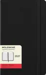 Diář MOLESKINE 2027 denní tvrdý černý L