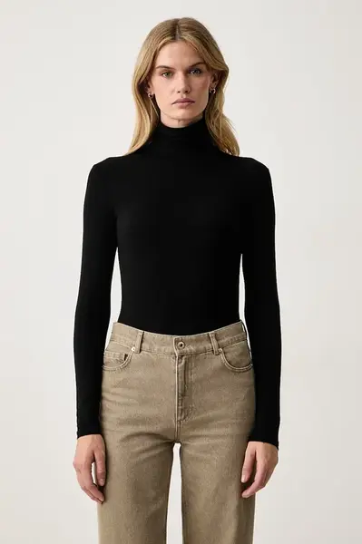 Weekend Max Mara  tričko s dlouhým rukávem dámské s viskózou WKDMULTIF