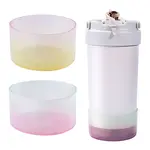 2Pcs 2 Colors Silicone Cup Sleeve
