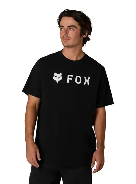 Fox pánské tričko Absolute 195 Original SS Black | Černá | Velikost L | 100% bavlna