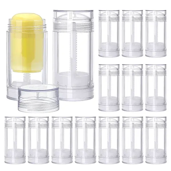 Plastic Twist Up Deodorant Bottles