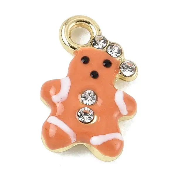 Christmas Alloy Enamel Pendants