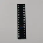 Rectangle Self-adhesion PET Thermometer
