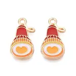 Travel Theme Alloy Enamel Pendants