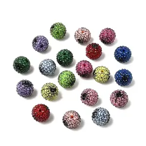 Opaque Acrylic & Transparent Resin Rhinestone Beads