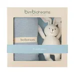 Darčekový set BIMBIDREAMS RABBIT - BLUE BLANKET