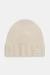 BOSS Orange  čiapka beanie pánska s vlnou Akaio_R_Hat