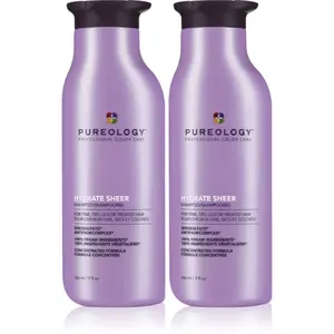Pureology Hydrate Sheer shampoo Duopack sada
