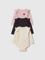 GAP Baby body, 3 ks - Holky