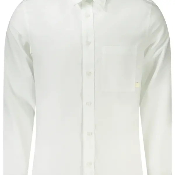 Pánská košile CALVIN KLEIN s dlouhým rukávem bílá