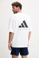 Tréninkové tričko adidas Performance POWER pánské, bílá barva, JV9683