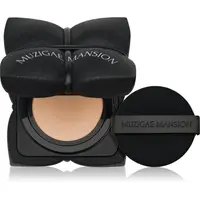 MUZIGAE MANSION Sleek Matt Cushion dlouhotrvající make-up v houbičce SPF 50+ pro dokonalý vzhled odstín N23 15 g
