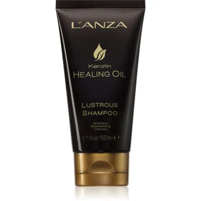 L'anza Keratin Healing Oil Lustrous Shampoo revitalizační šampon pro poškozené vlasy 50 ml