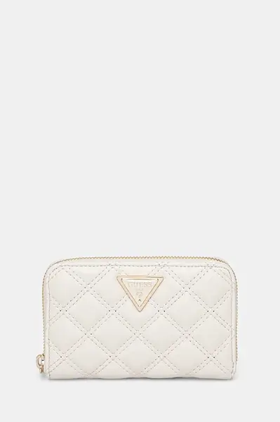 Peněženka Guess GIULLY bílá barva, SWQG87 48140