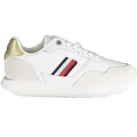 TOMMY HILFIGER WHITE WOMEN'S SPORTS SHOES