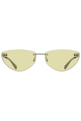 CALVIN KLEIN WOMEN'S SUNGLASSES GREEN