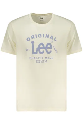 LEE SHORT SLEEVE T-SHIRT MEN BEIGE