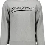 PLEIN SPORT MEN'S ZIP-FREE SWEATSHIRT GREY