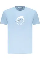 TRUSSARDI SHORT SLEEVE T-SHIRT MEN'S BLUE