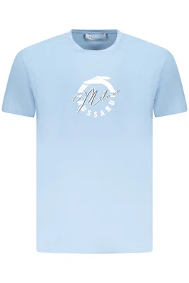 TRUSSARDI SHORT SLEEVE T-SHIRT MEN'S BLUE