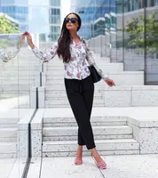 Gemre White patterned shirt Sabbatini