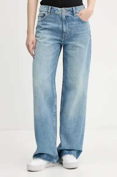 Džíny Hugo Blue Gamala_B dámské, high waist, 50541539