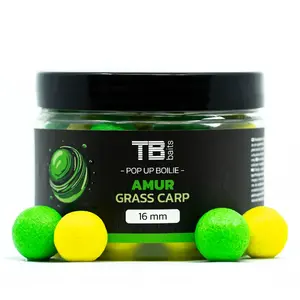 Tb baits plovoucí boilie pop up amur 50 g 16 mm