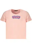K-WAY SHORT SLEEVE T-SHIRT GIRL PINK