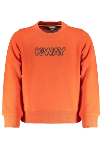 Oranžová mikina K-WAY pro děti