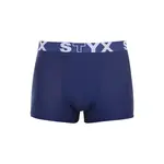 Styx Pánské boxerky sportovní guma tmavě modré (G968) L