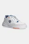 Kožené sneakers boty Champion bílá barva, S11743