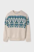 Dětský svetr Mayoral béžová barva, 7304