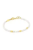 Pozlacený stříbrný náramek Tous