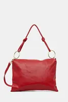 Kožená kabelka Answear.LAB černá barva