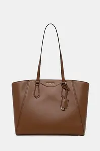MICHAEL Michael Kors Kožená kabelka MICHAEL Michael Kors
