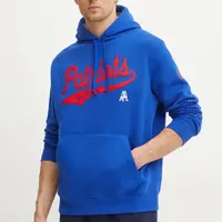 Mikina Nike New England Patriots pánská, fialová barva, s kapucí, s aplikací, 2KDK-067P-8KV-V7Q