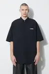 Košile Marcelo Burlon Logo Nylon Over Shirt