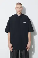 Košile Marcelo Burlon Logo Nylon Over Shirt